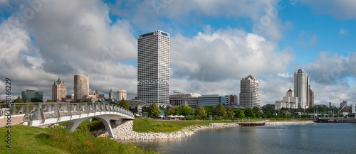 Milwaukee City Skyline photo