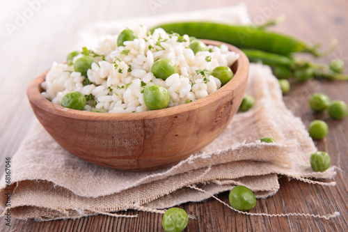 rice and pea,risotto