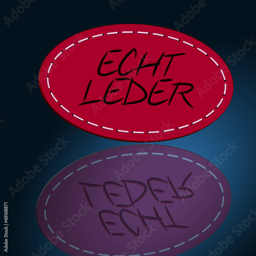 Echt Leder Label
