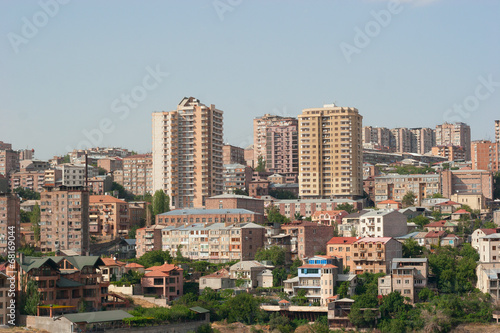 View from Tsitsernakaberd hill , Yerevan, Armenia