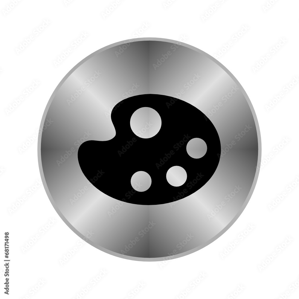 Fototapeta premium Chrome Icon