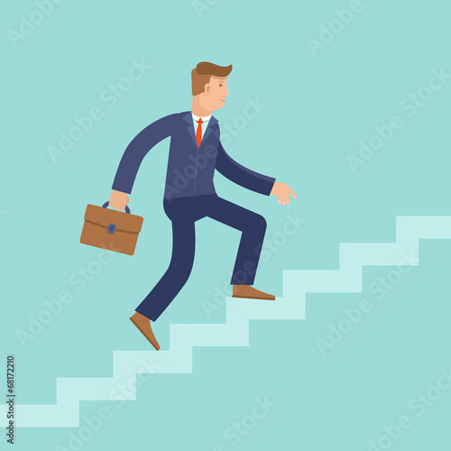 Vector career concept in flat style