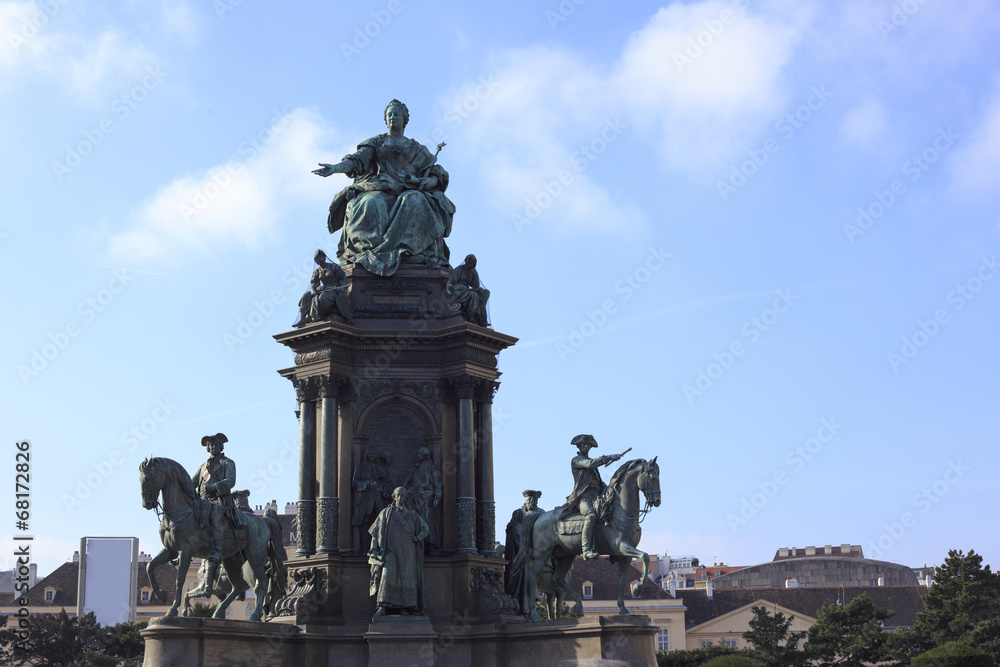 Maria Theresia Monument, in Vienna