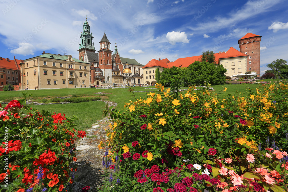 Naklejka premium Cracow - Wawel Castle