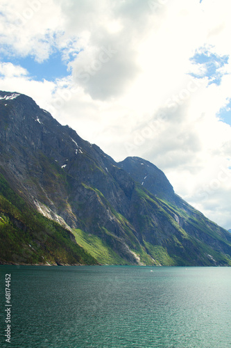 Northern Norwegian fjords.