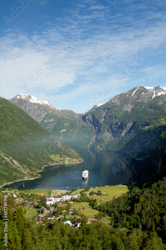 Northern Norwegian fjords.