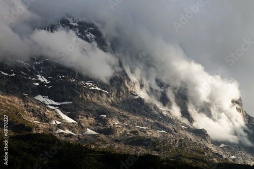Eiger Peak  3970m   Berner Oberland  Switzerland - UNESCO Heritage