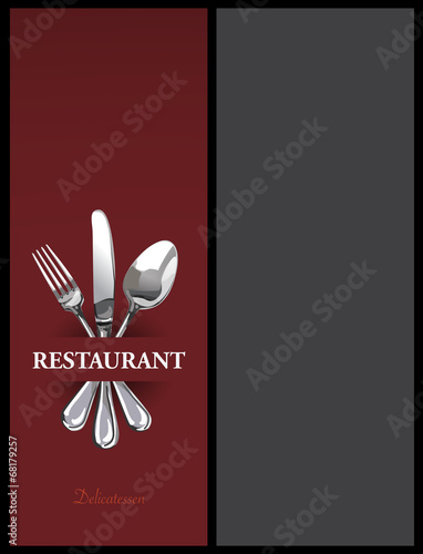 Menu Restaurant Catering Gastroservice Logo