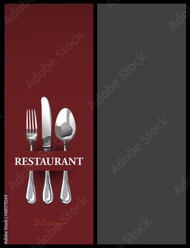 Menu Restaurant Catering Gastroservice Logo