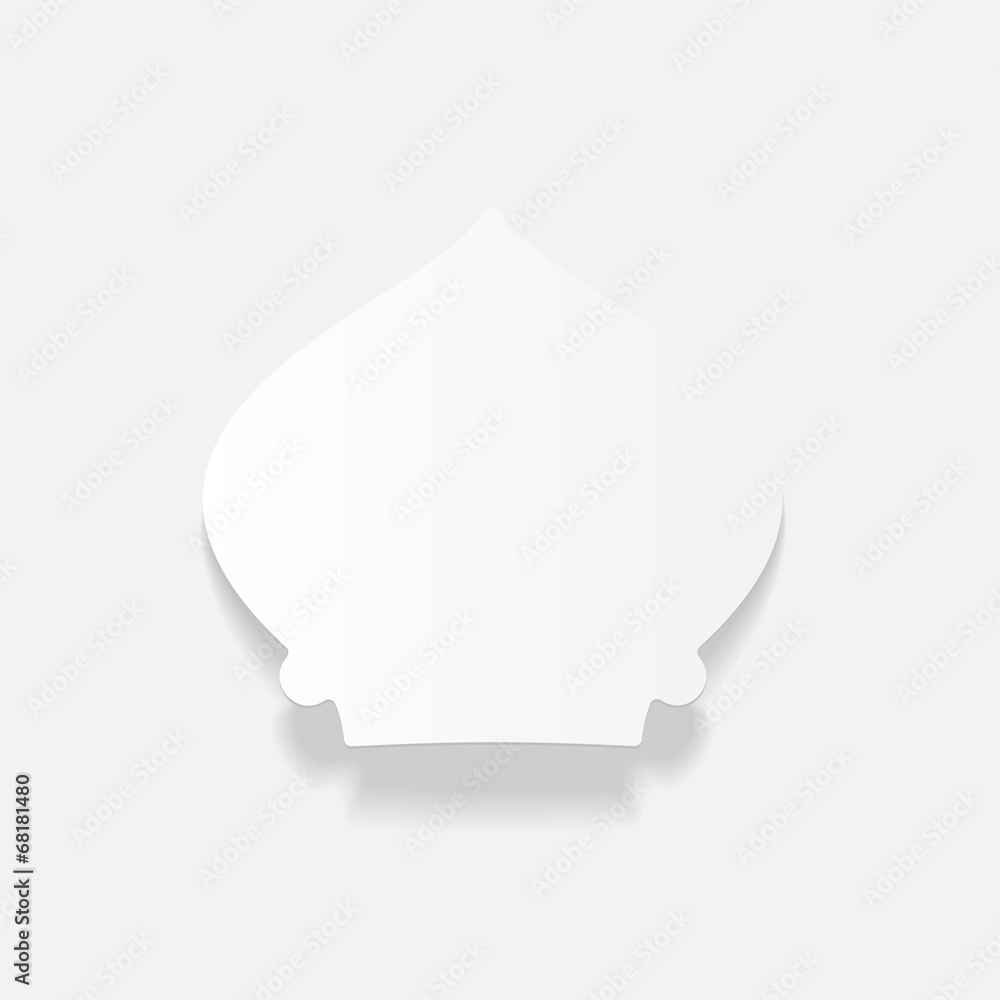 realistic design element: mosque realistic design element: mosque