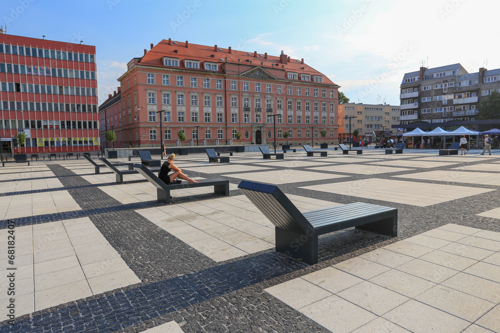 Obraz premium Wrocław - plac Nowy Targ