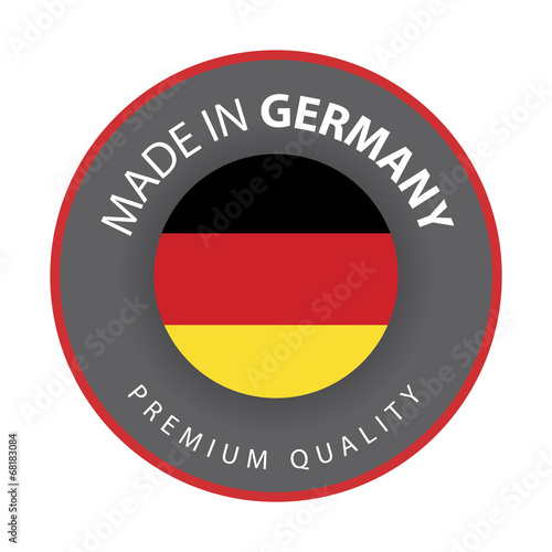 Free Download Made in Germany Seal, German Flag (vector Art) - GFXLoad