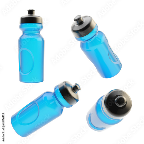 Drinking sport bottle isolated
