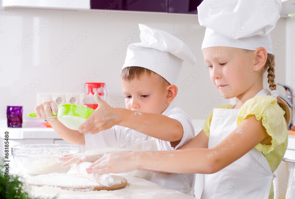 Teamwork in the kitchen