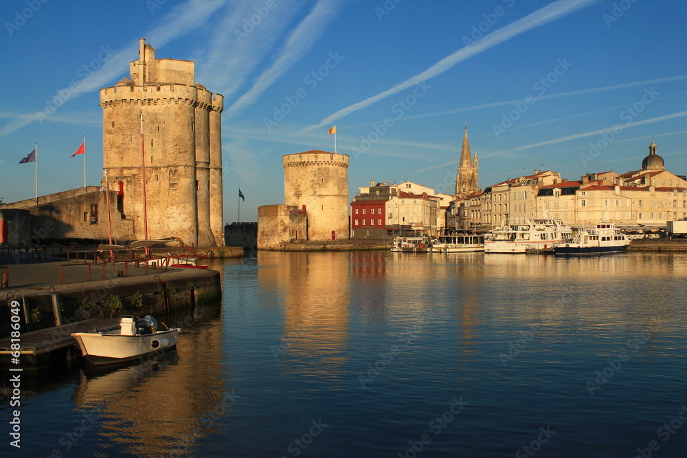 Vieux port de La Rochelle, France