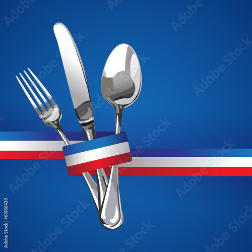 French Restaurant Catering Gastroservice Logo