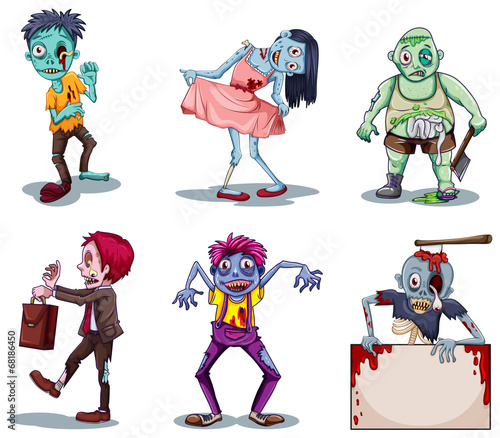 Scary zombies