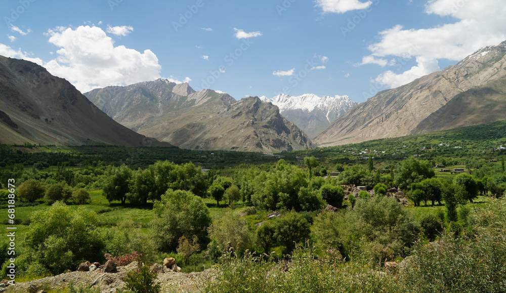 Beautiful valley at Kargil , Ladakh, India Beautiful valley at Kargil , Ladakh, India