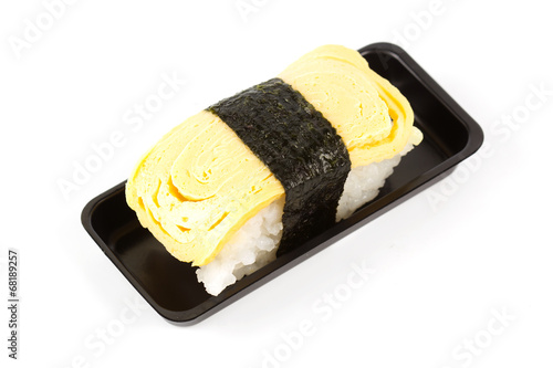 Tamako egg sushi photo