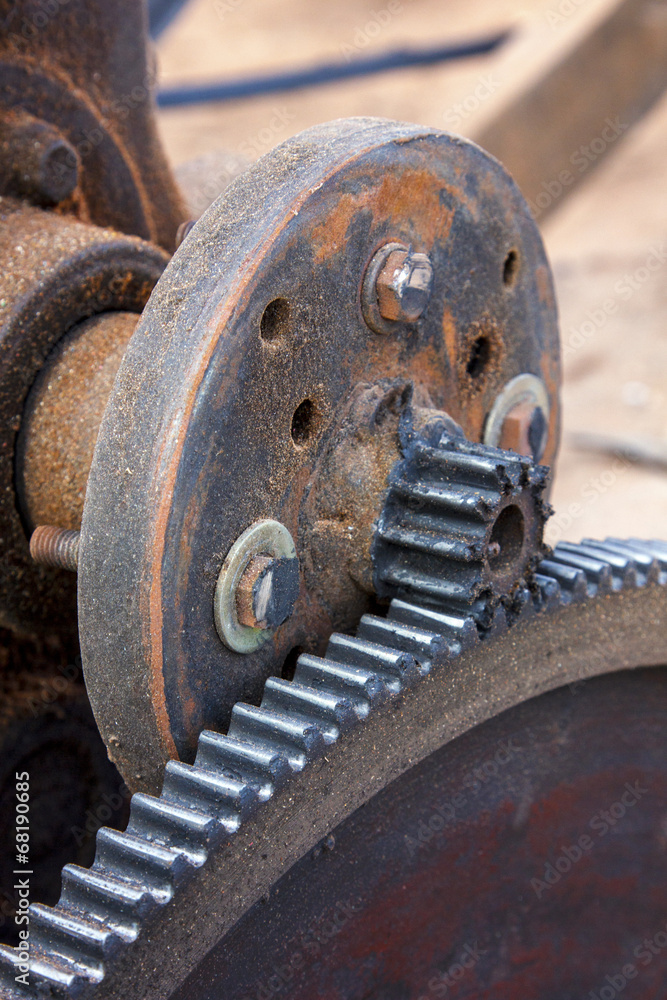 Iron Rusty Gears ,heavy gears