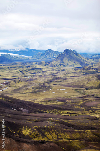 Volcanic Landscape - Landmannalaugar  Iceland