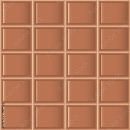 Chocolate tiles seamless texture