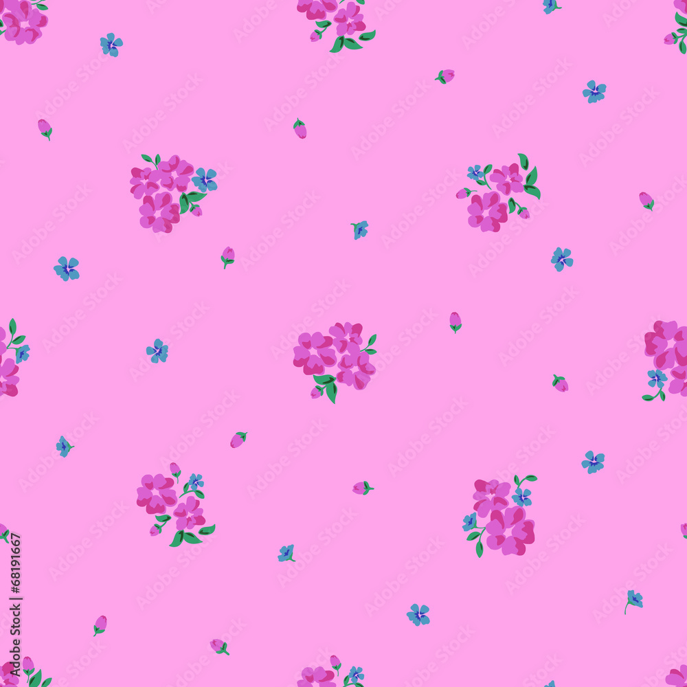 Small flower pattern seamless