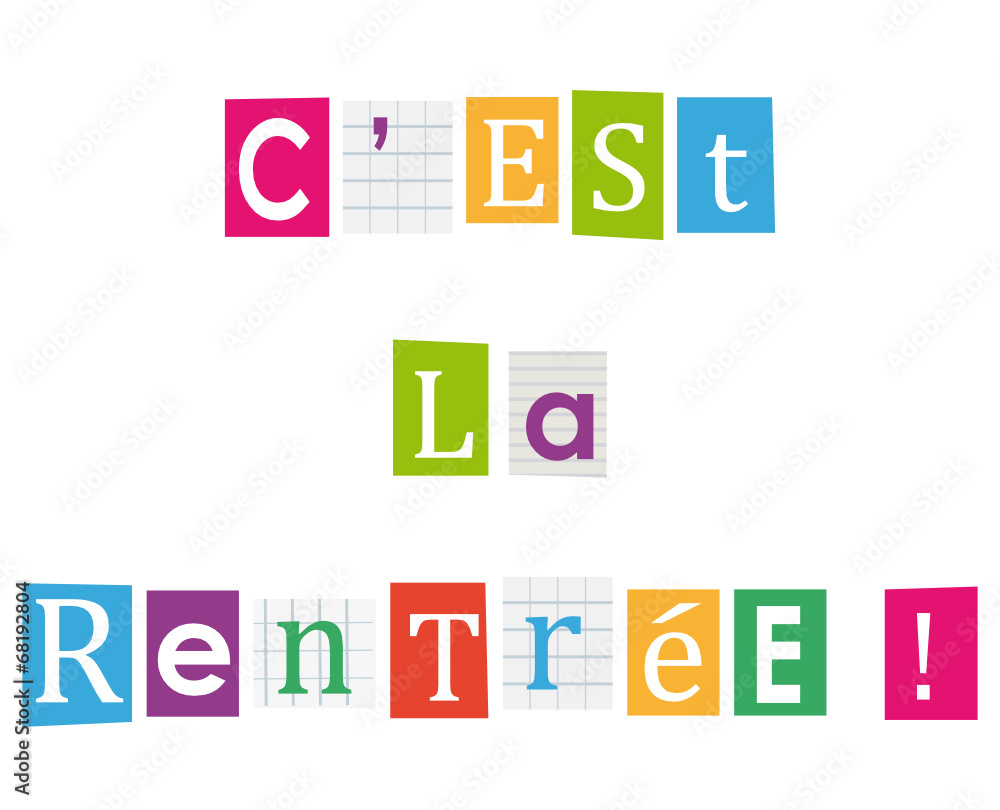 C'est la rentrée ! Lettres magazine. C'est la rentrée ! Lettres magazine.