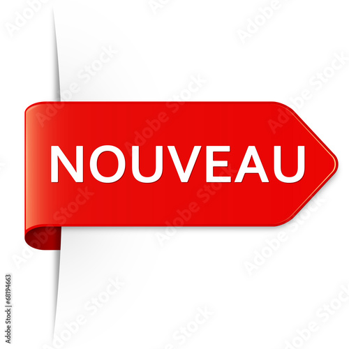 Longue sticker flèche rouge – NOUVEAU