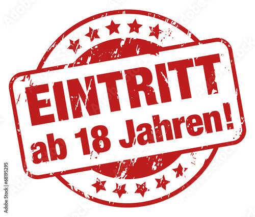 Eintritt ab 18 Jahren