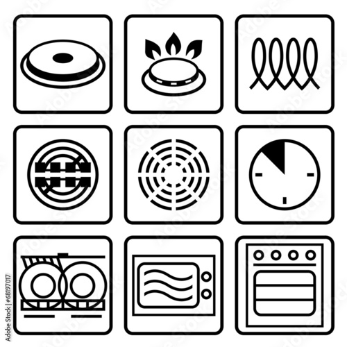 Symbols of food grade metal indicate properties metallic utensil