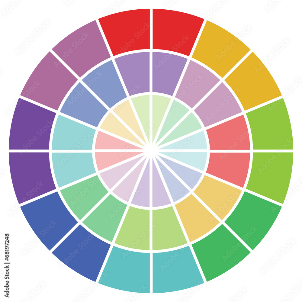 Fototapeta premium Colour guide