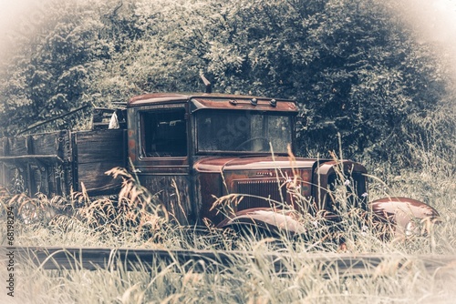 Abandoned Rusty Oldtimer
