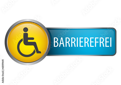 Barrierefrei Button