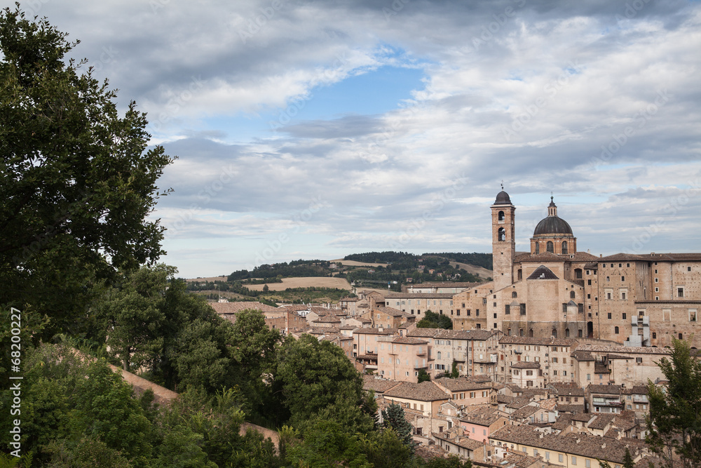 Italian city Urbino