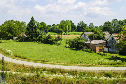 Countryroad - view from a hill