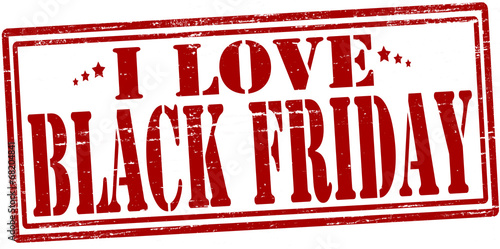 Fotografie I love black Friday