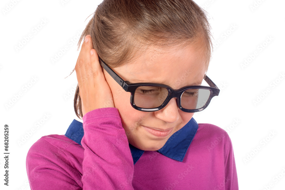little girl an earache little girl an earache