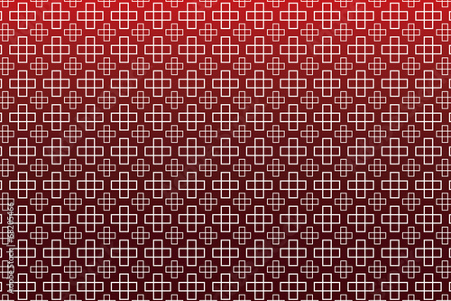 背景素材壁紙（十字模様の連続パターン, 十字の模様）