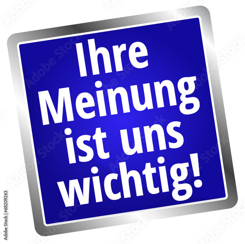 Ihre Meinung ist uns wichtig!