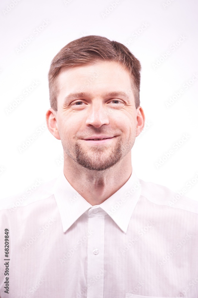 Businessman smiling Businessman smiling