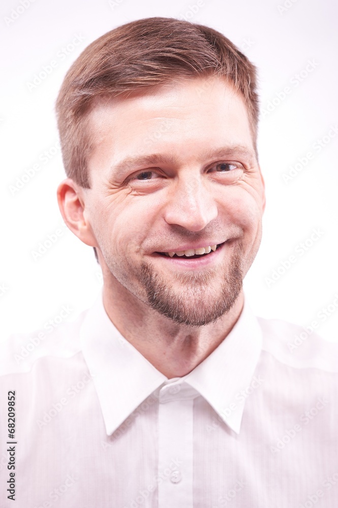 Businessman smiling Businessman smiling