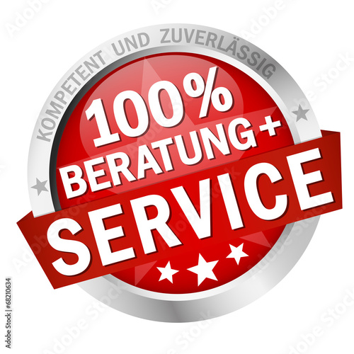 Button - 100% BERATUNG + SERVICE
