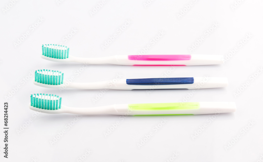 Toothbrush over white background Toothbrush over white background