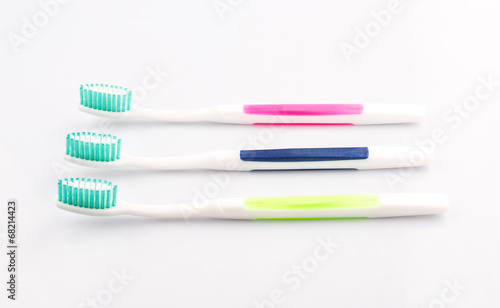 Toothbrush over white background 