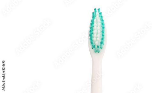 Toothbrush over white background 