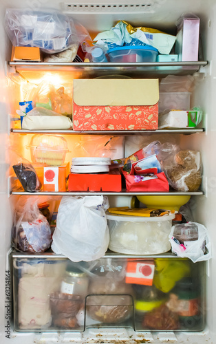 refrigerator dirty photo