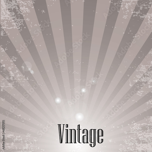 Vector grunge background with ray of light
