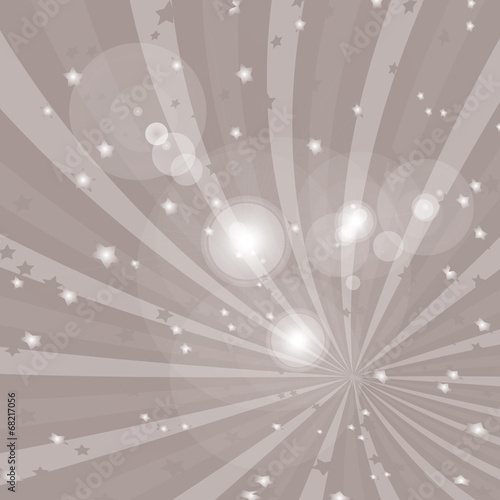 Vector grunge background with ray of light