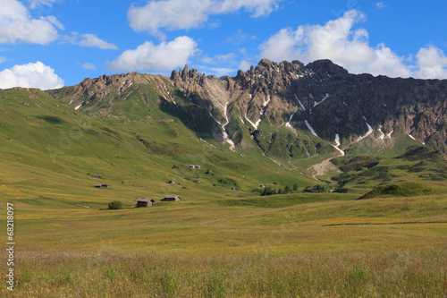 Denti di Terrarossa dall'Alpe di Siusi - Dolomiti